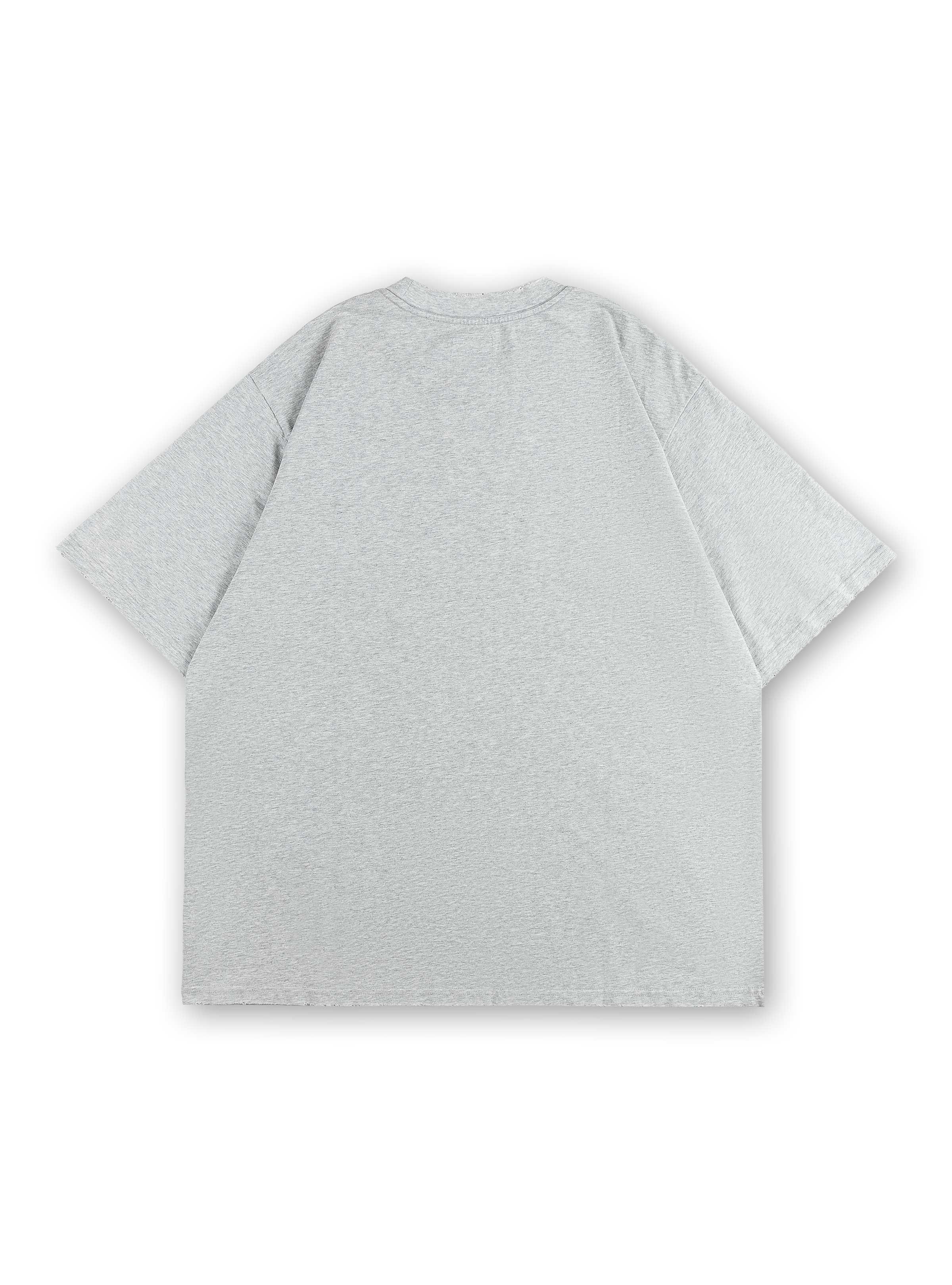 SCENE FOOTBALL TEE // GREY