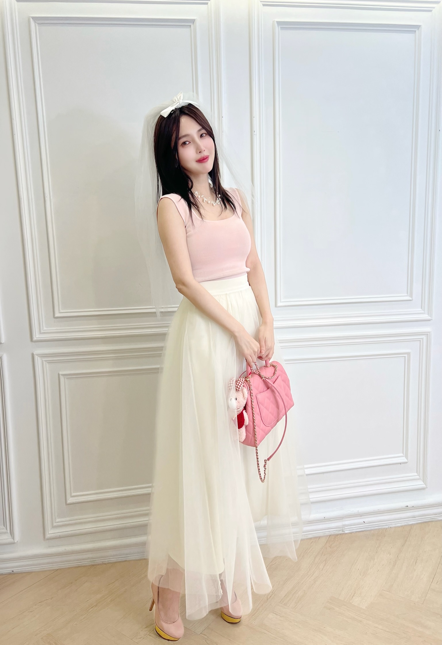 高密針織方領背心