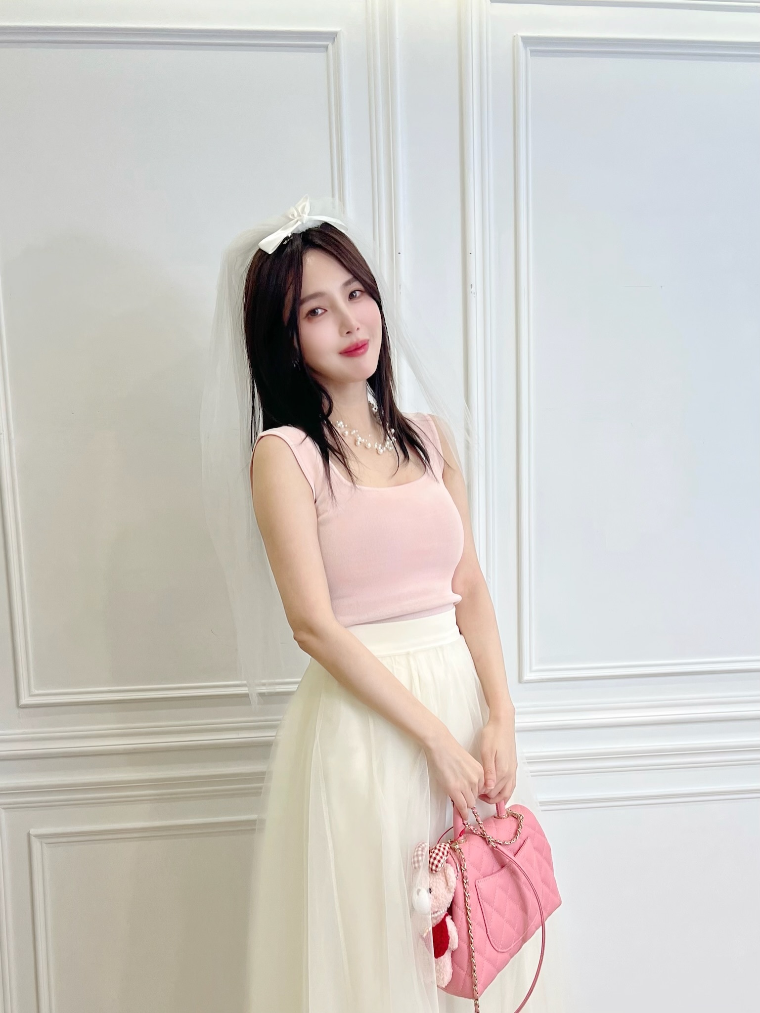 高密針織方領背心