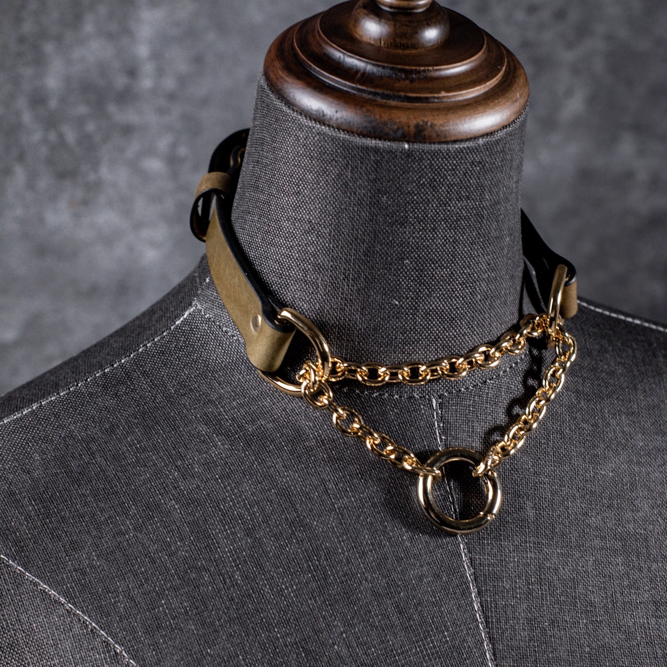 呼吸頸圈（墨綠）