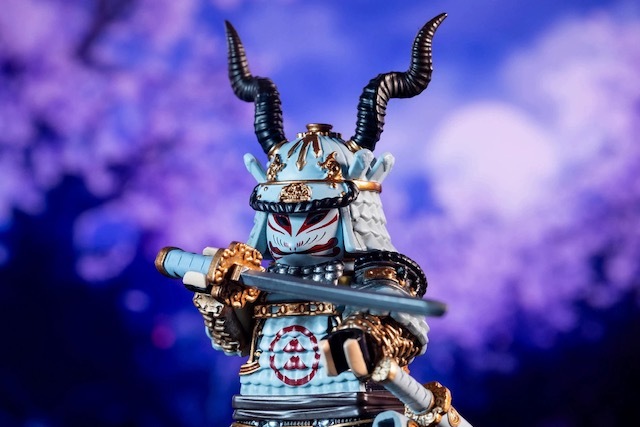 【Minifigs.Factory】境井仁家傳鎧甲V3 白色惡魔