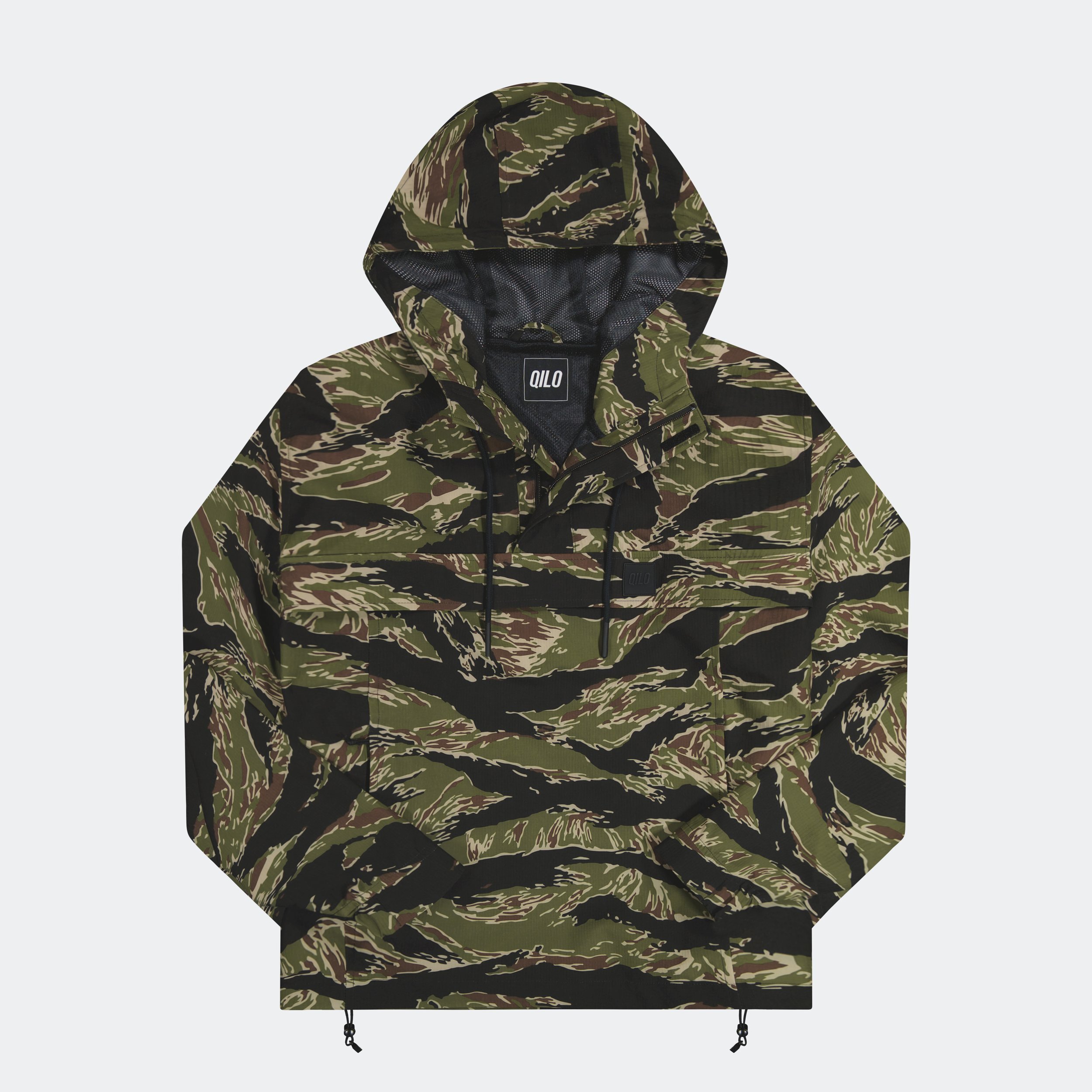 QILO Nordwind 防水套頭外套 Tiger Stripe Anorak