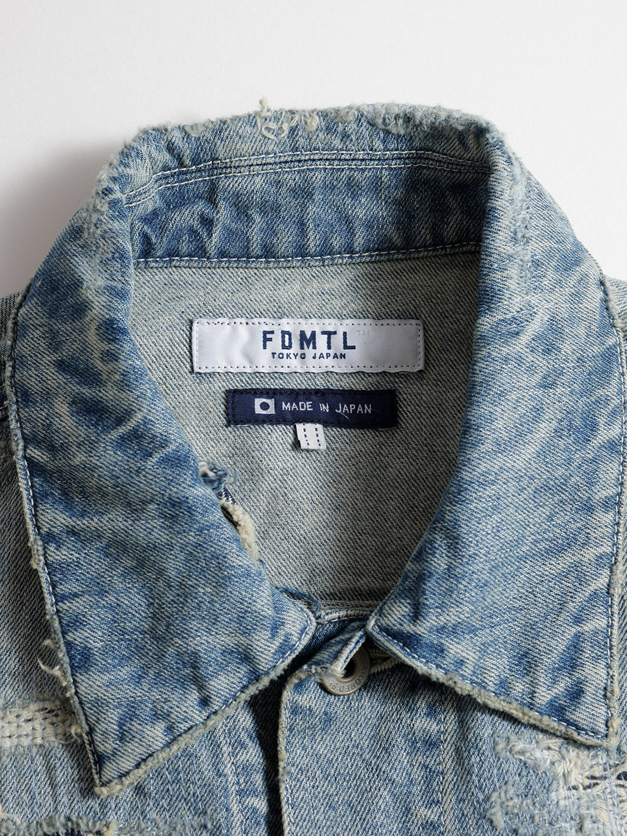 FDMTL DENIM JACKET 7YR WASH牛仔外套
