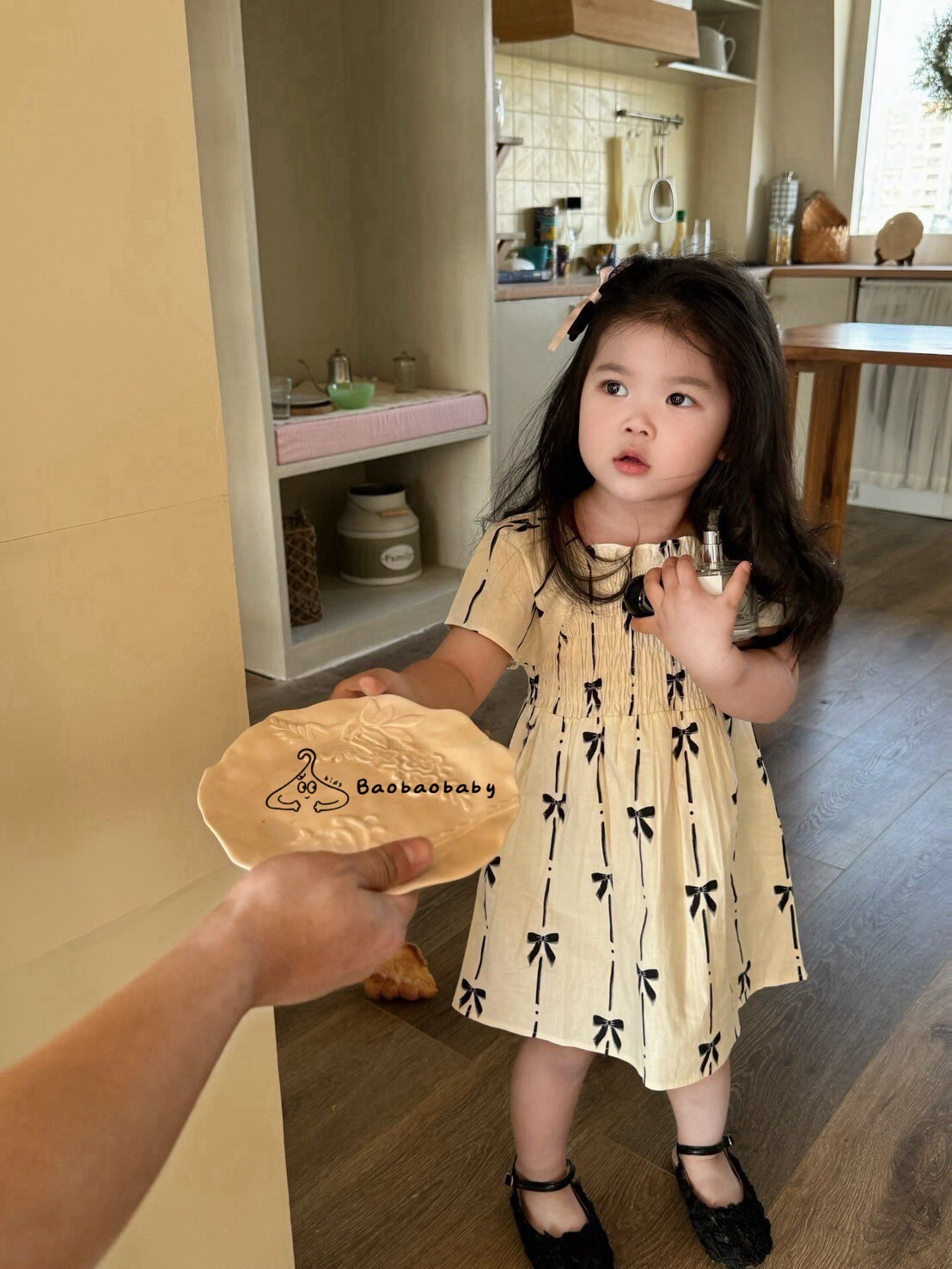 挺版蝴蝶結洋裝