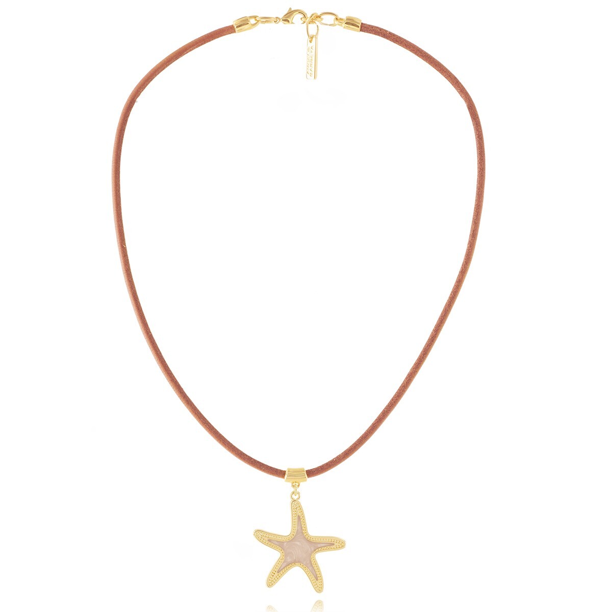 1AB0531-302 ANGELO BARRETA Necklace Nude #N21424_NUDE (A-EU-E)