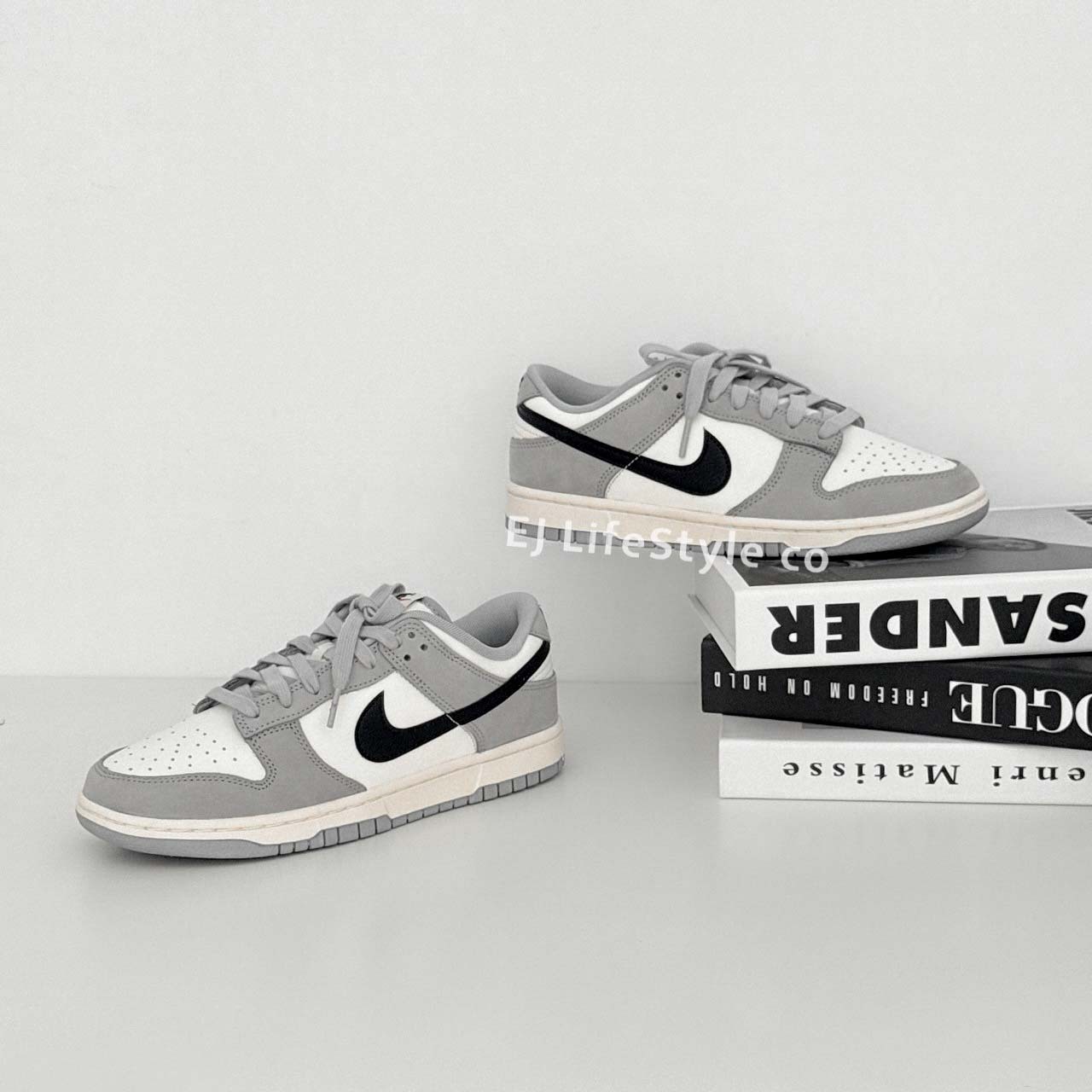 NIKE DUNK LOW "SMOKE GREY" 煙灰奶油 黑 麂皮 奶油底 男鞋 IB3079-101 / 現＋預