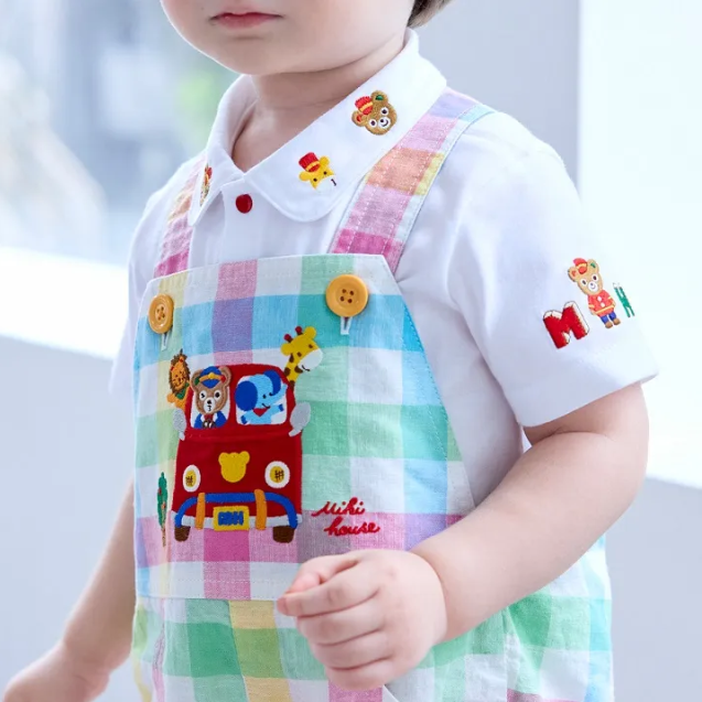 Miki House短袖襯衫