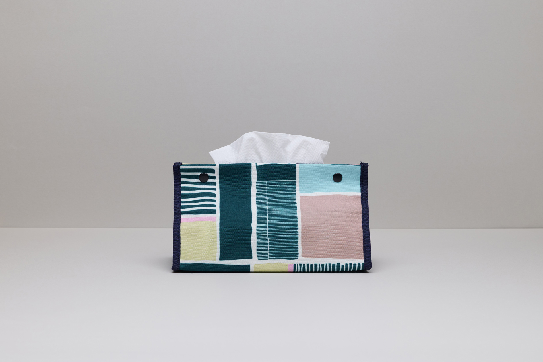 面紙套 / 方塊綠