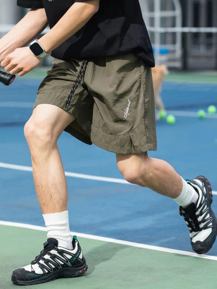 Doupicks 分割拼接速乾短褲 日系選品