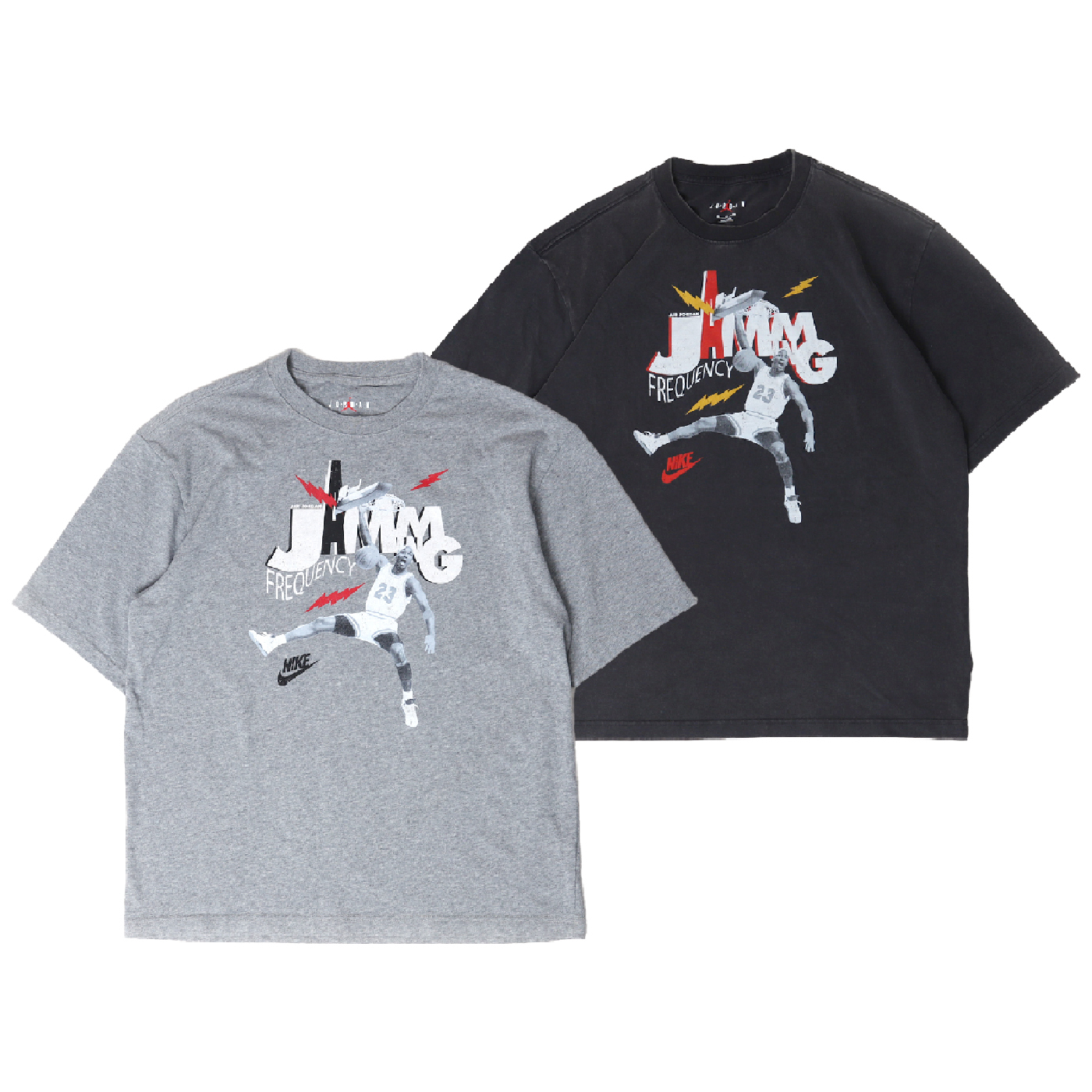 男款 NIKE JORDAN BRAND TEE 黑 灰 印花 喬丹 籃球 運動 休閒 短T【HJ2930】