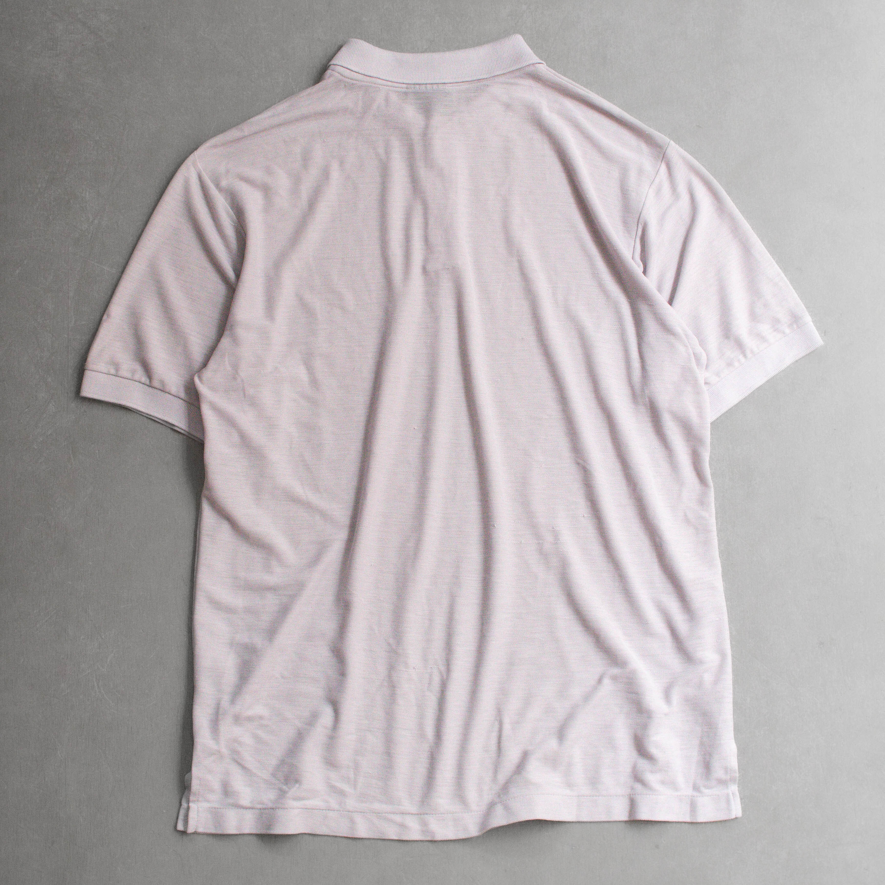 80-90S LEVIS POLO SHIRT 美國 粉紫色 素面 短袖 POLO衫