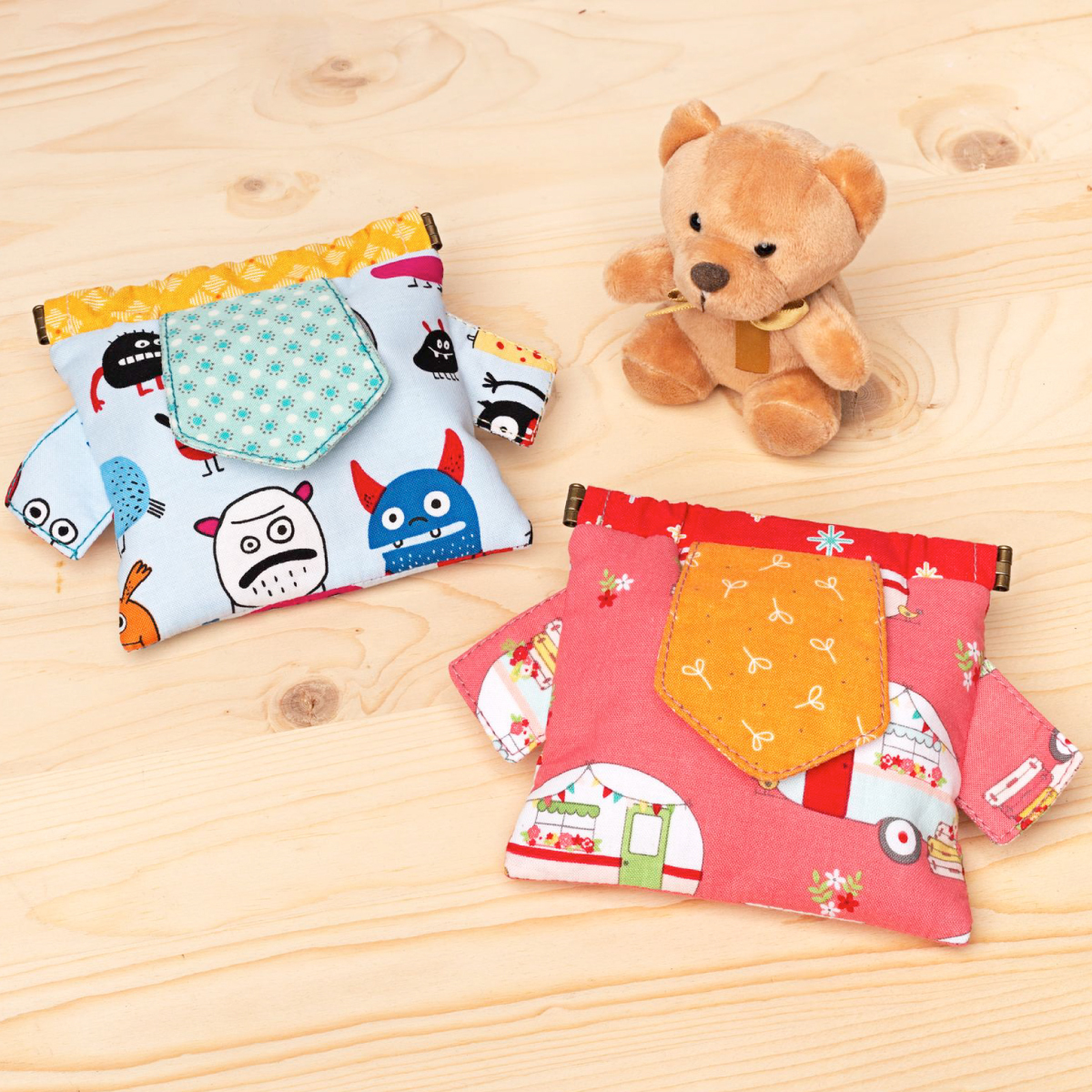 12公分彈片夾口金(2組/入)【贈衣服造型彈簧口金包紙型】