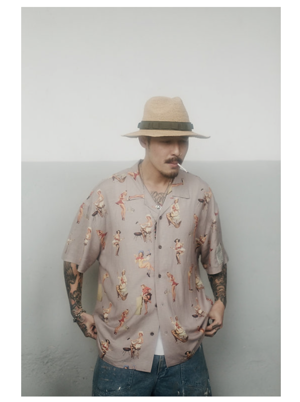 Club Stubborn Souvenir Shirt Zero - Model Lilac