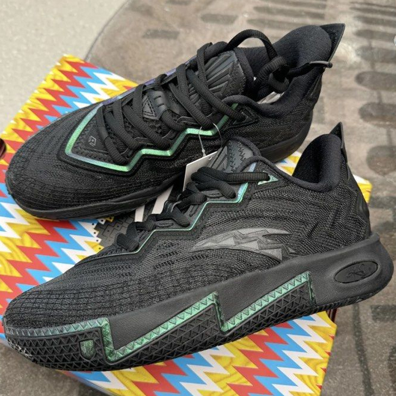 <連線代購商品>ANTA KAI 2 Triple Black 黑武士 全黑 漸層 實戰鞋【112531111S-3】歐文2