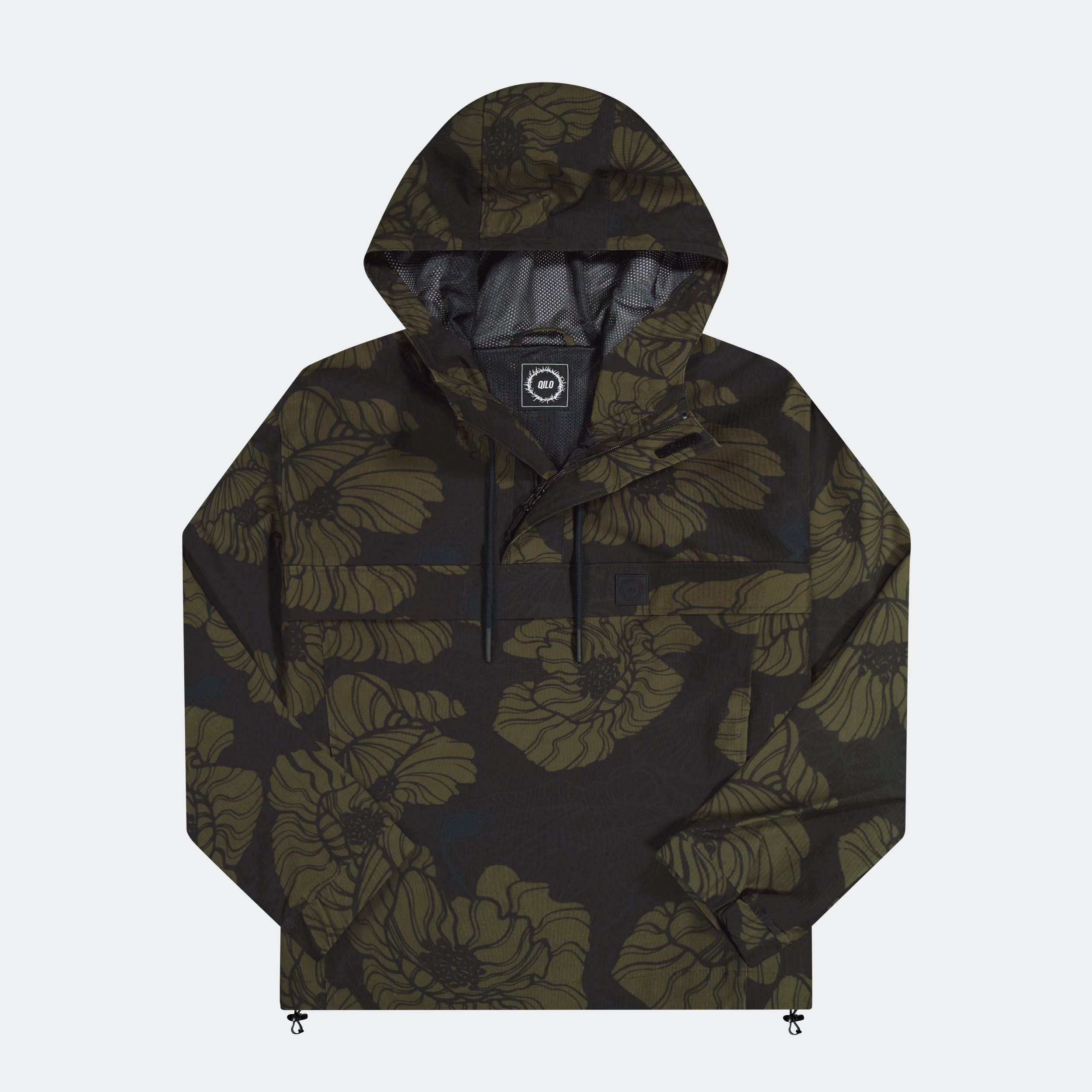 QILO x Bad Moon Print Press 聯名Nordwind 防水套頭外套