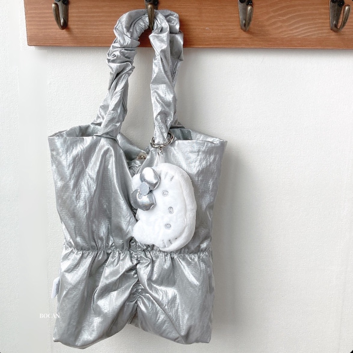 韓國SANRIO 三麗鷗50週年限定款 銀色 零錢耳機包