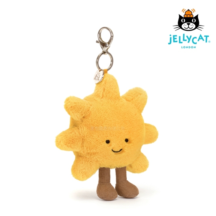 【樂森藥局】英國 Jellycat Amuseable Sun Bag Charm 趣味太陽 吊飾/鑰匙圈