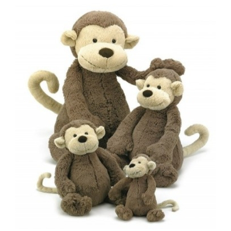 【樂森藥局】英國 JELLYCAT Bashful Monkey 猴子 18cm 31cm