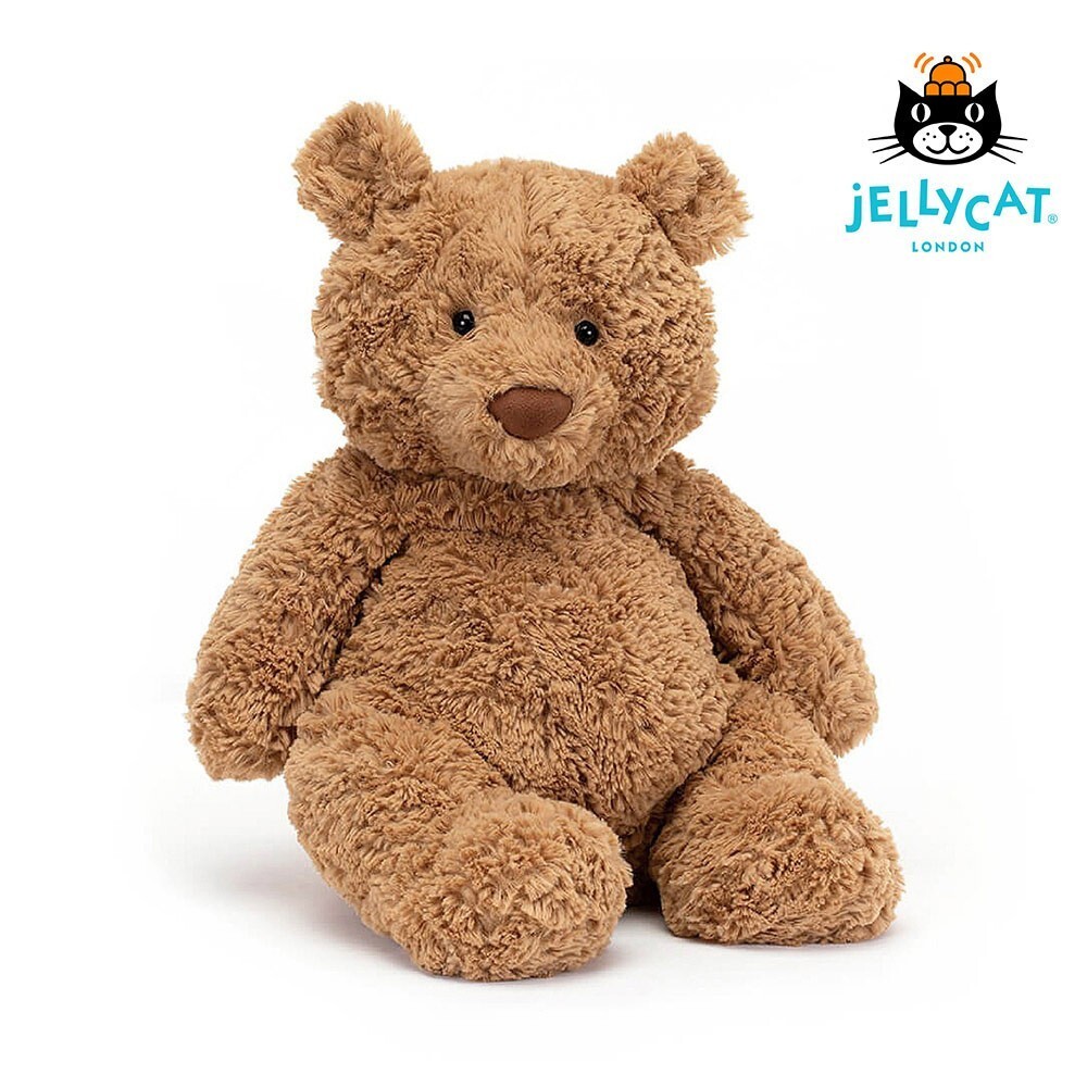 【樂森藥局】英國 Jellycat Bartholomew Bear巴賽羅熊、熊麻吉、絨毛玩偶熊、明星熊