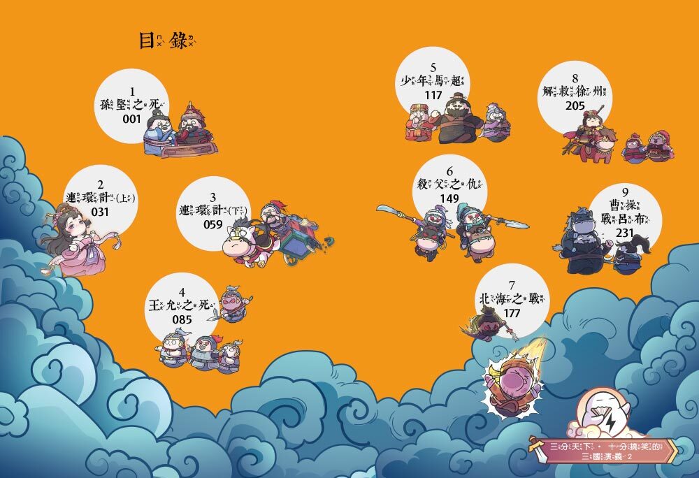 三分天下十分搞笑的三國演義2：連環計／殺父之仇／曹操戰呂布──爆笑中學英雄智慧