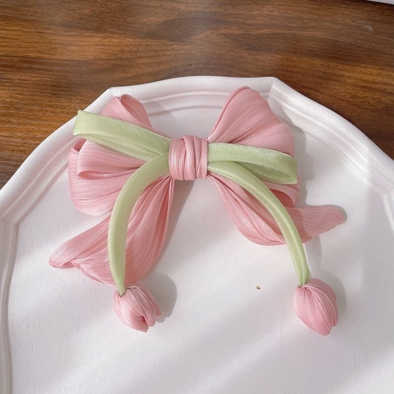 [2 FOR RM10] Fairy Spring Tulip Aesthetic Ribbon Bow