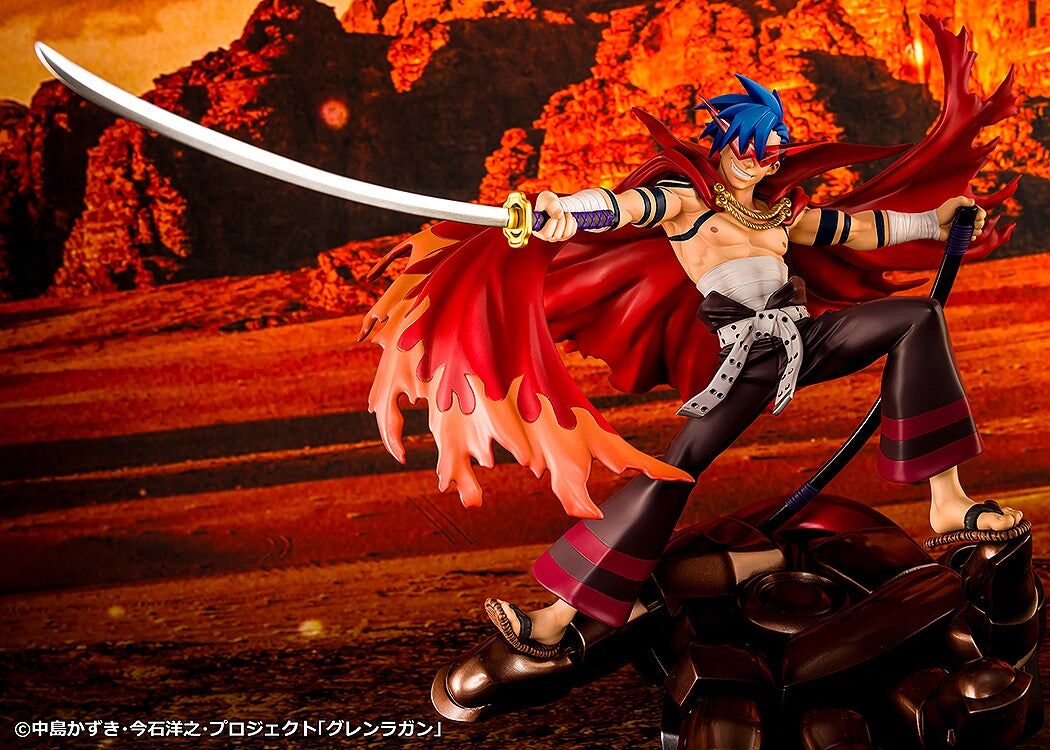 《天元突破 紅蓮螺巖》比例模型「卡米那＆紅蓮」 Tengen Toppa Gurren Lagann Scale Figure Kamina & Gurren