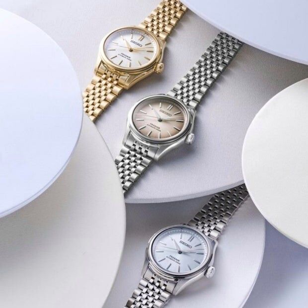 精工 Seiko Presage Classic Series analog Automatic machinery watch SARX129/SPB521 銀色,  SARX131 / SPB523  棕色  SARX132 / SPB524 金色 經典系列指針式自動機械式手錶