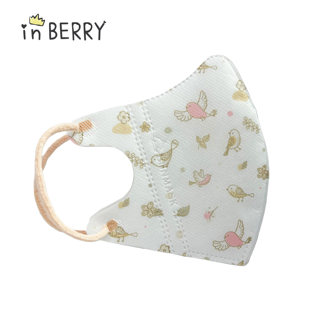 【in BERRY 英貝瑞】幼童/幼幼口罩 10入/ 包 *幼童款 3~8Y - 雀兒喜