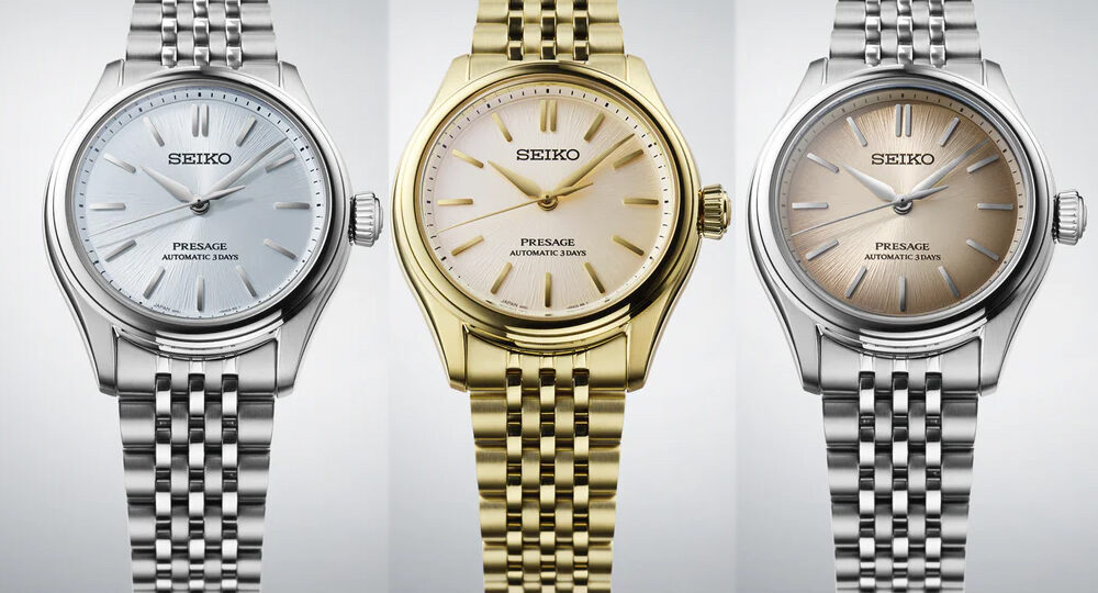 精工 Seiko Presage Classic Series analog Automatic machinery watch SARX129/SPB521 銀色,  SARX131 / SPB523  棕色  SARX132 / SPB524 金色 經典系列指針式自動機械式手錶