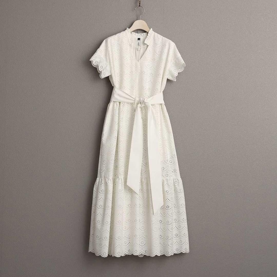 法式分層本布蕾絲洋裝