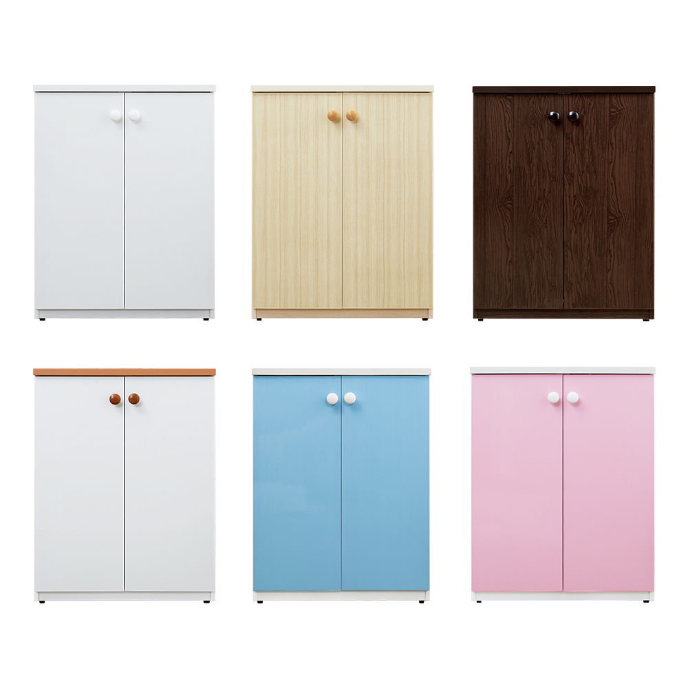 南亞塑鋼-防水2.1尺二門塑鋼收納櫃/窗邊置物櫃/組合櫃