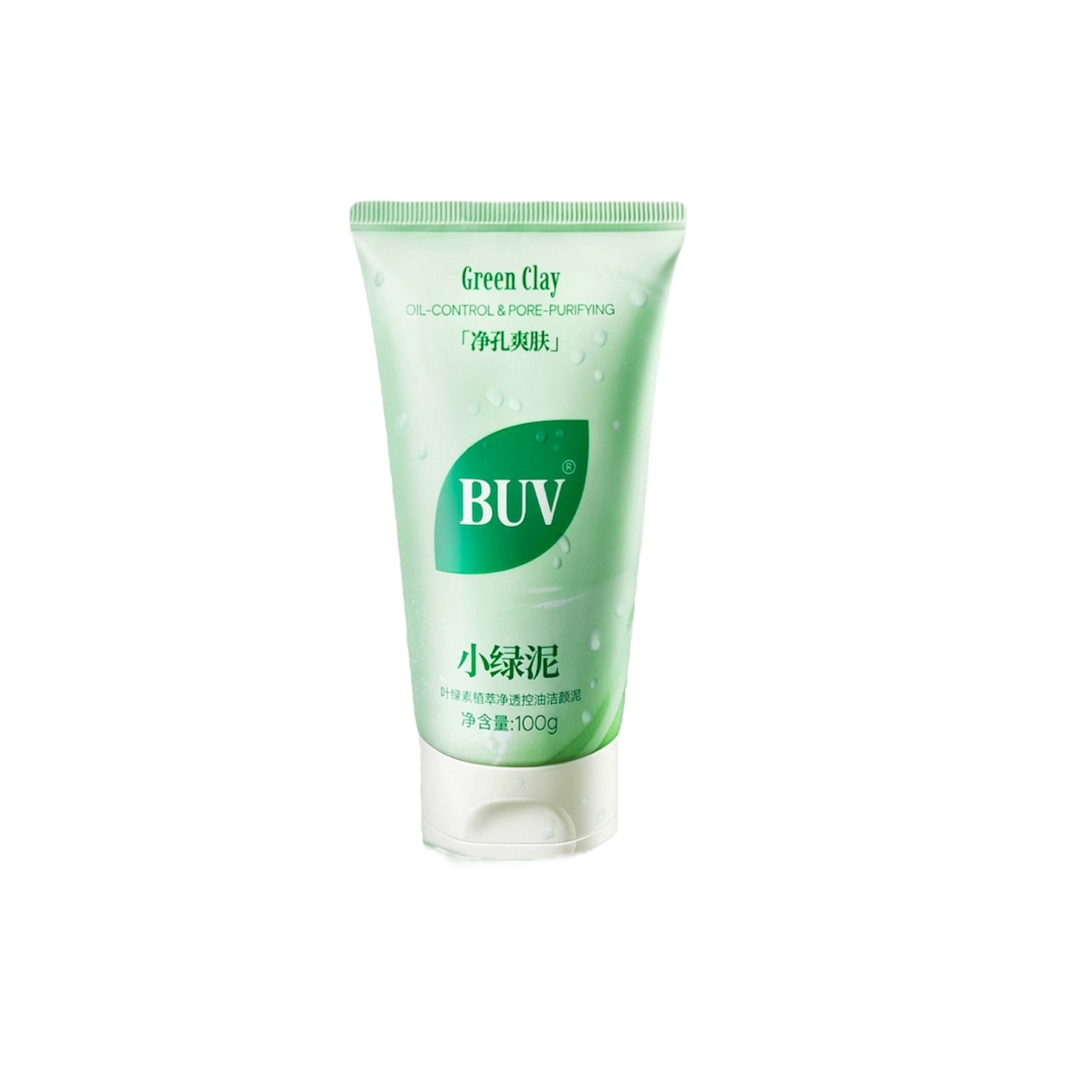 BUV 葉綠素植萃淨透控油潔顏泥