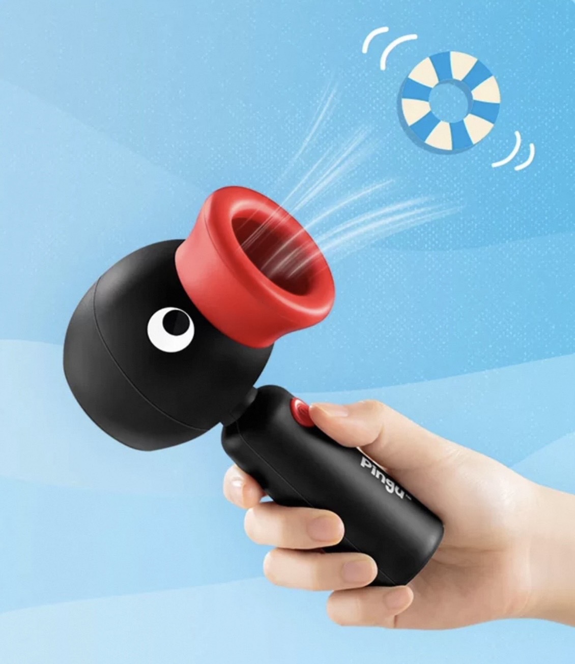 PINGU 企鵝家族 手持風扇（升級版）