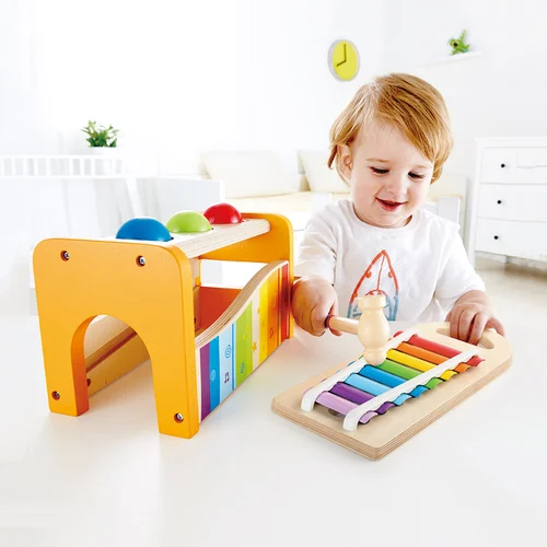 德國 Hape 多功能敲琴台