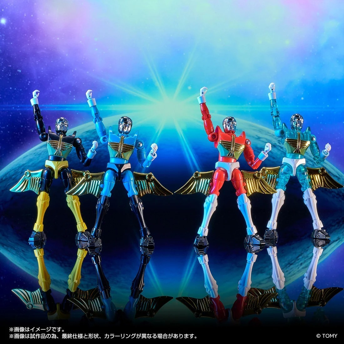 T-SPARK LEGACYSOUL MICROMAN Command#1 4Units set