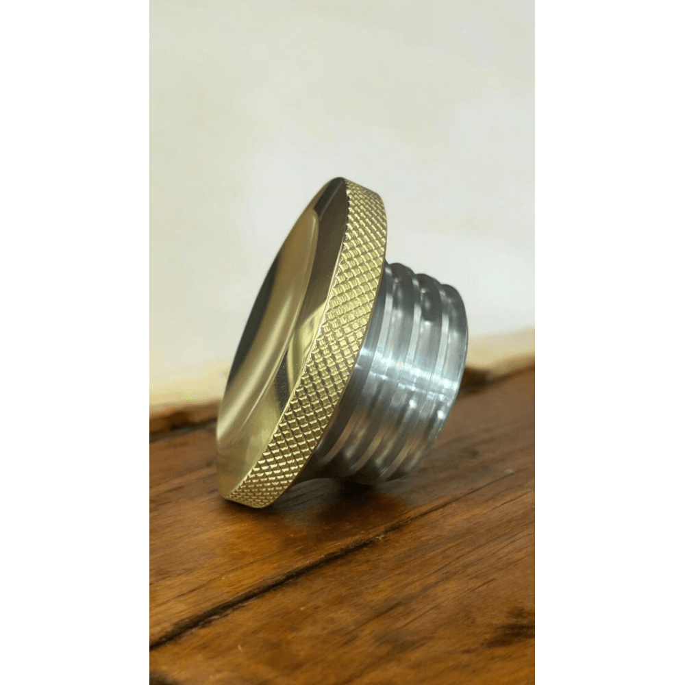 Motone 油箱蓋 扁碟 - 黃銅