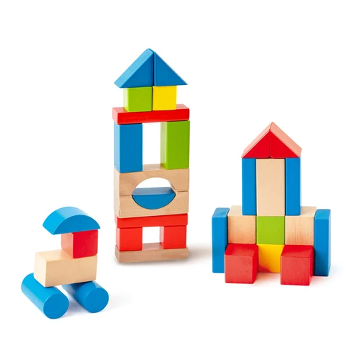 德國 Hape 彩虹積木組(50件組)