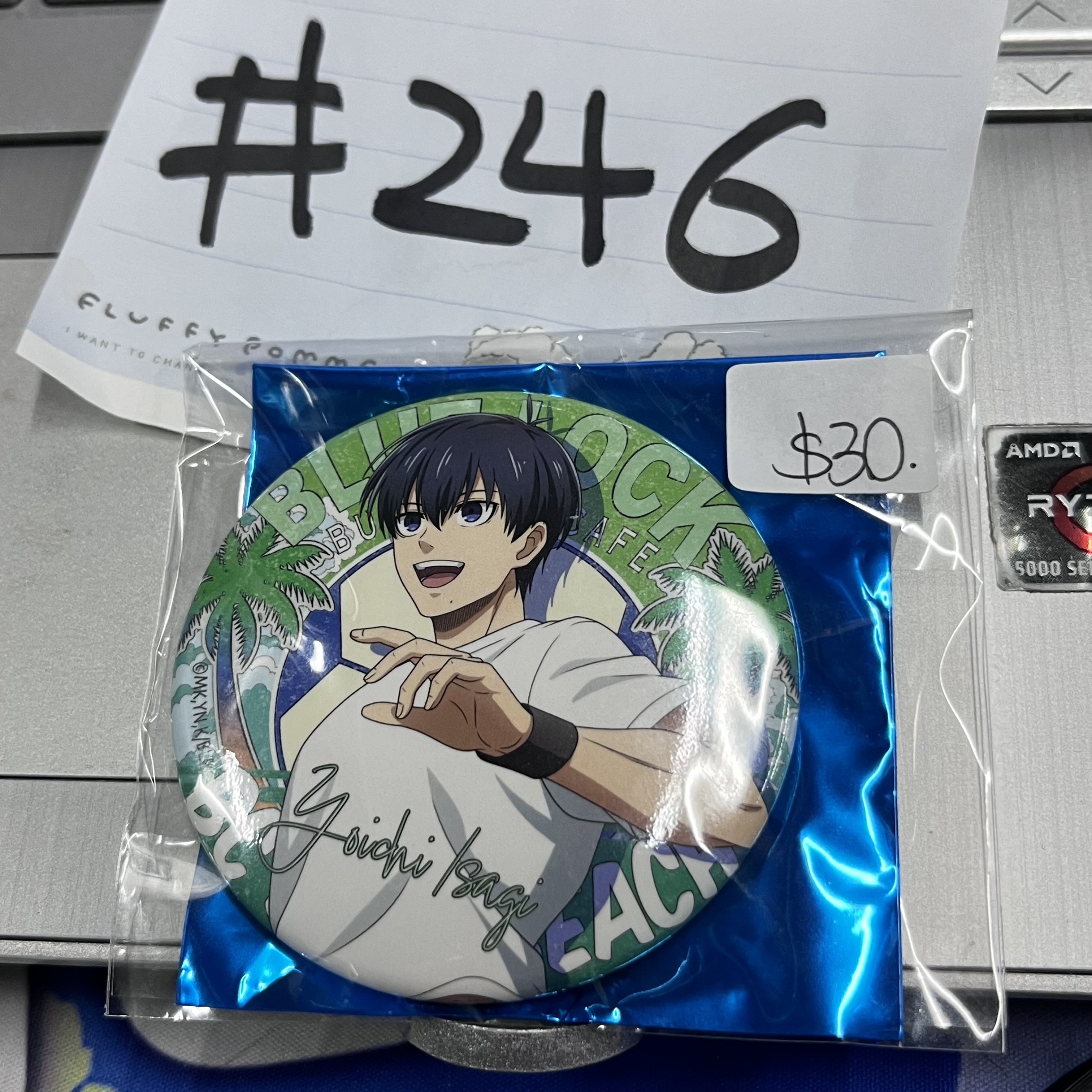 BlueLock  潔 襟章#246