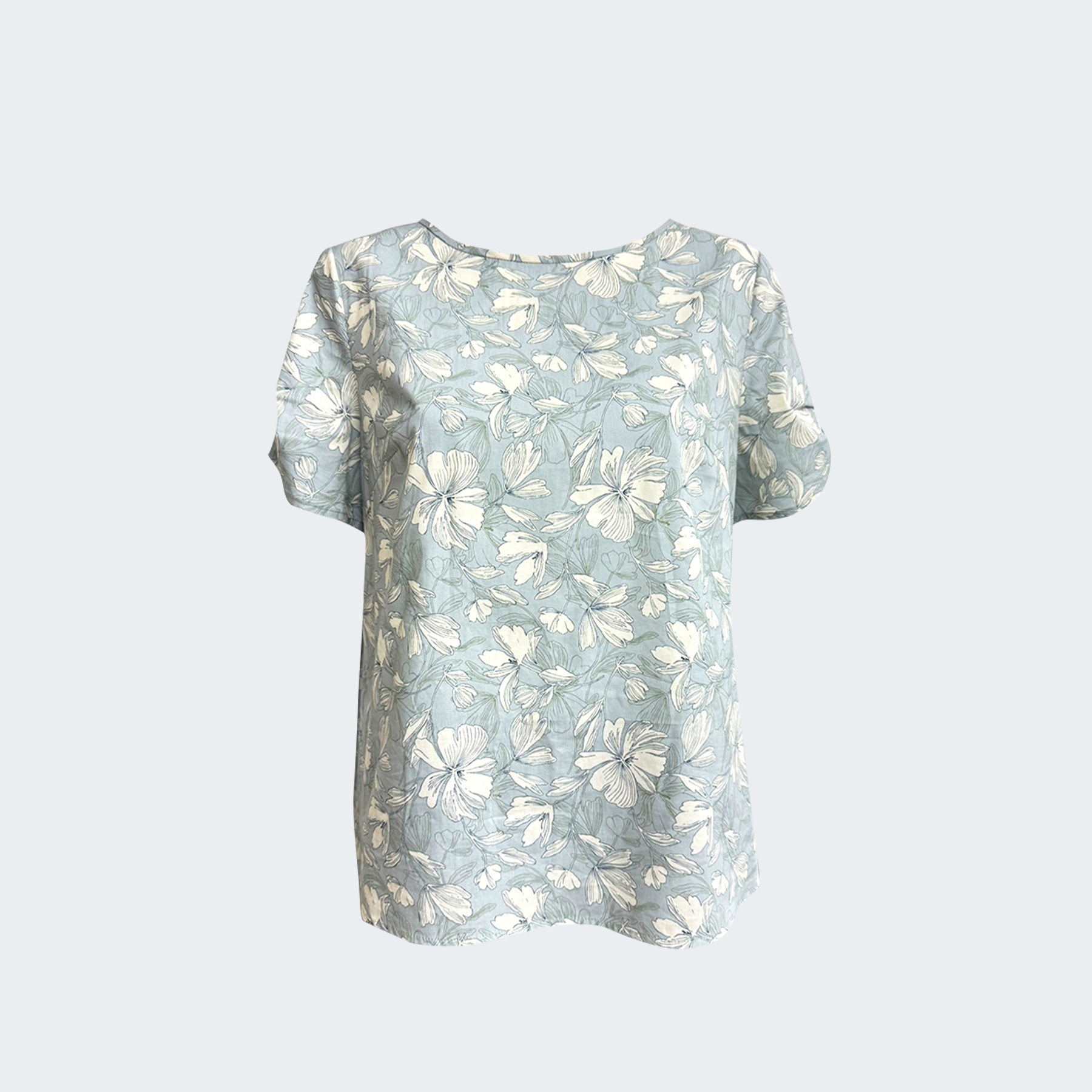 森語印花短袖上衣