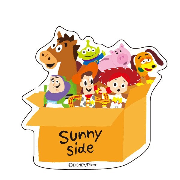 玩具總動員 玩具箱 全明星 防水 迷你貼紙｜SMALL PLANET 日本