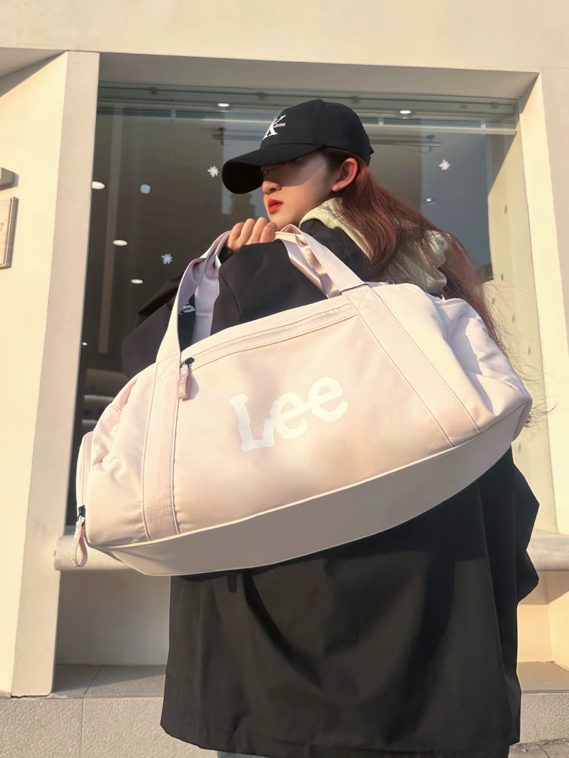 LEE 韓系大容量行李袋