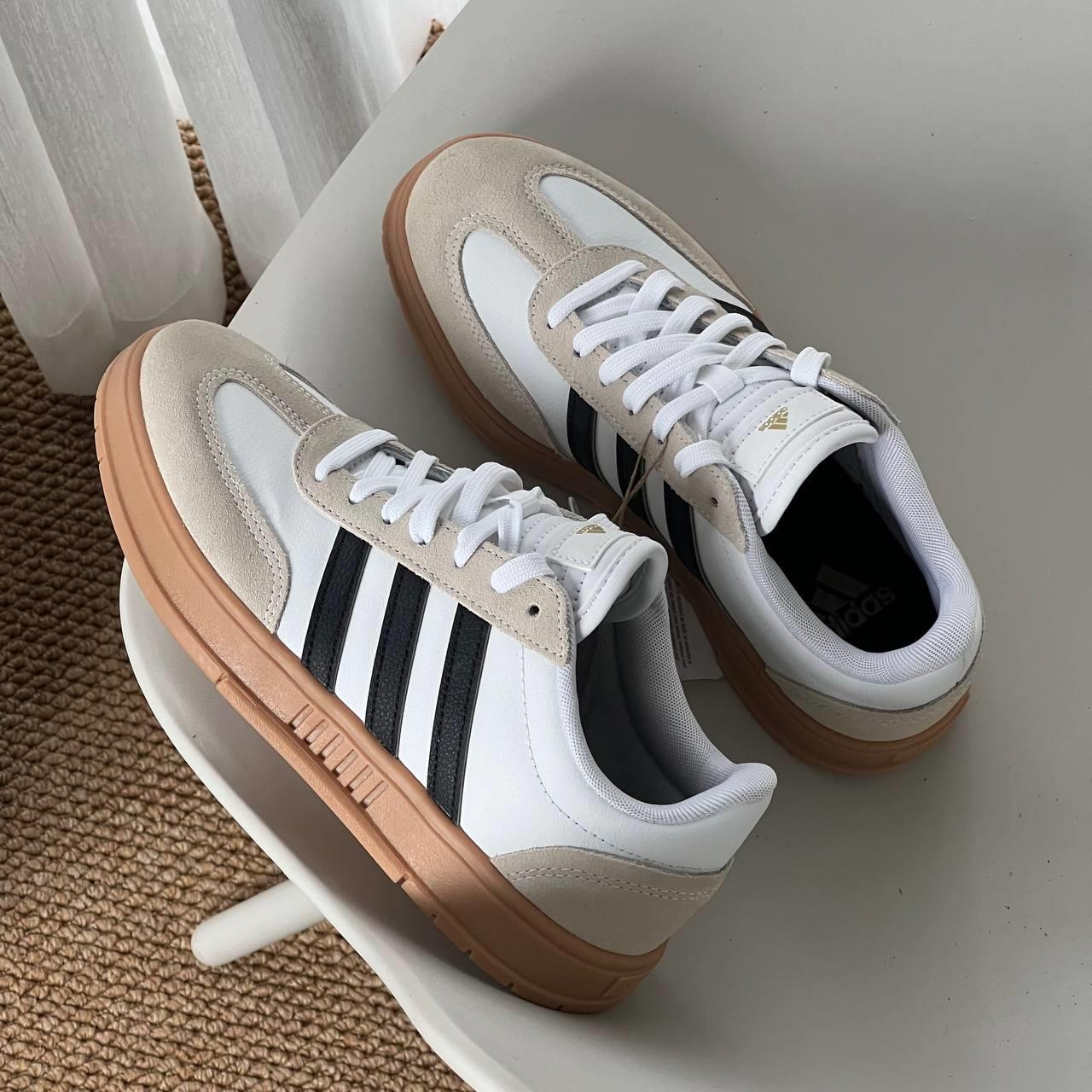 限時優惠！ADIDAS GRADAS 焦糖底 白黑色🤎