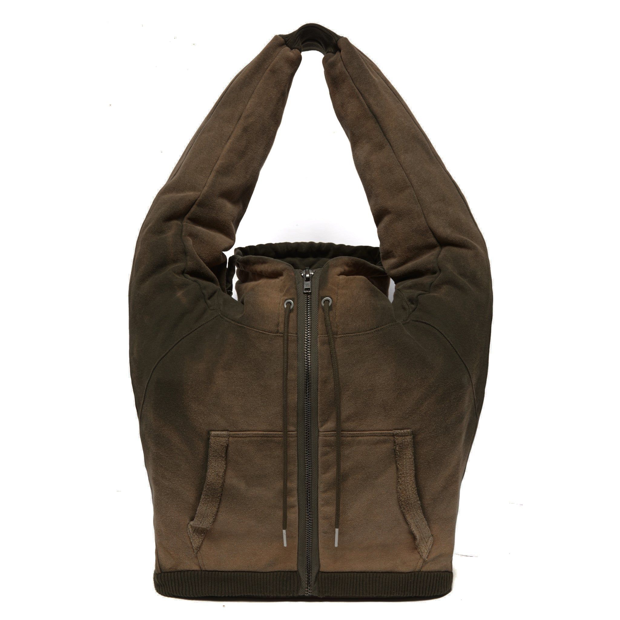 MENACE｜Hoodie Tote Bag (Vintage Olive)
