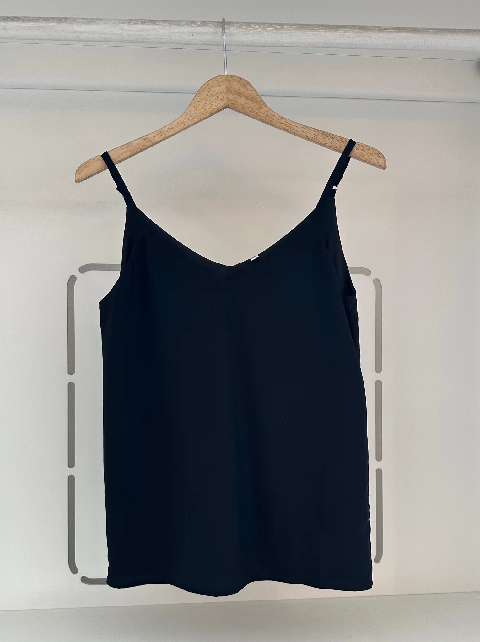 STRAP CHIFFON BLOUSE