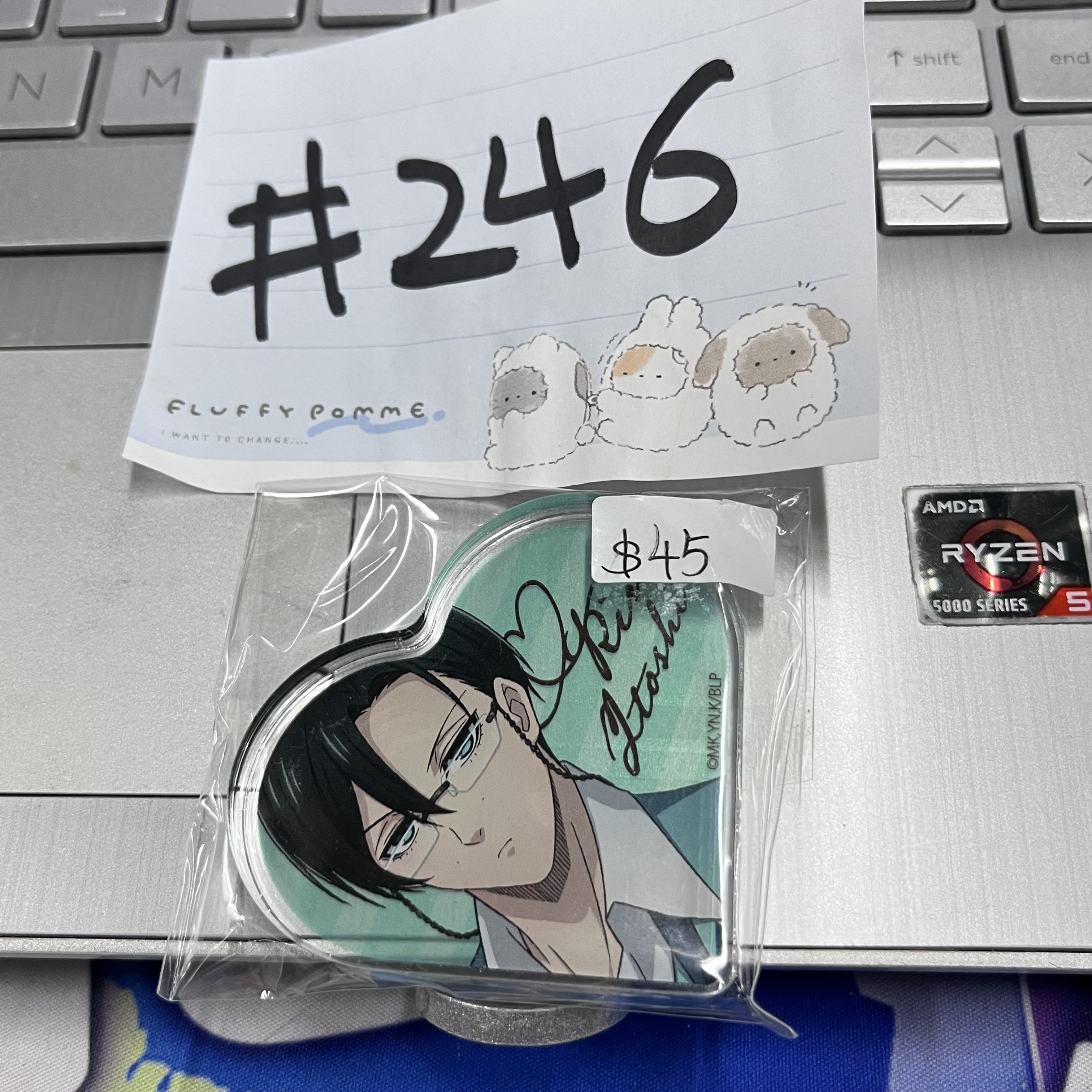 BlueLock 凜  膠牌#246