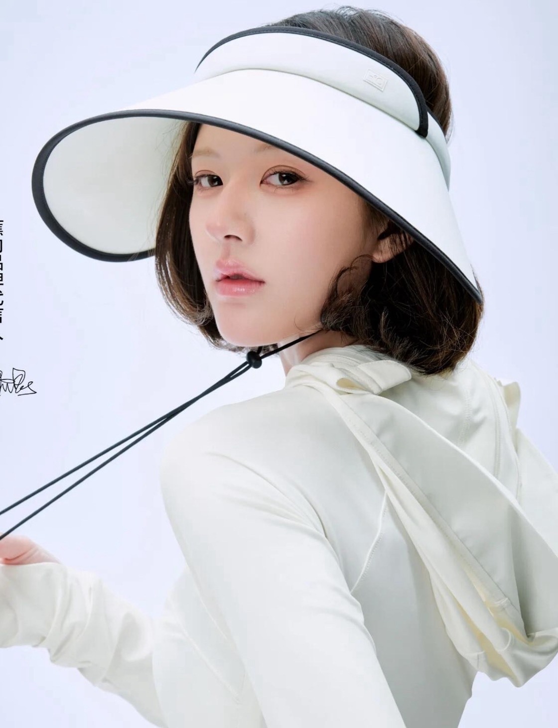 Bananain蕉內 涼皮空頂防曬帽 趙露思同款 女款 寬檐遮陽帽防曬帽 空頂帽