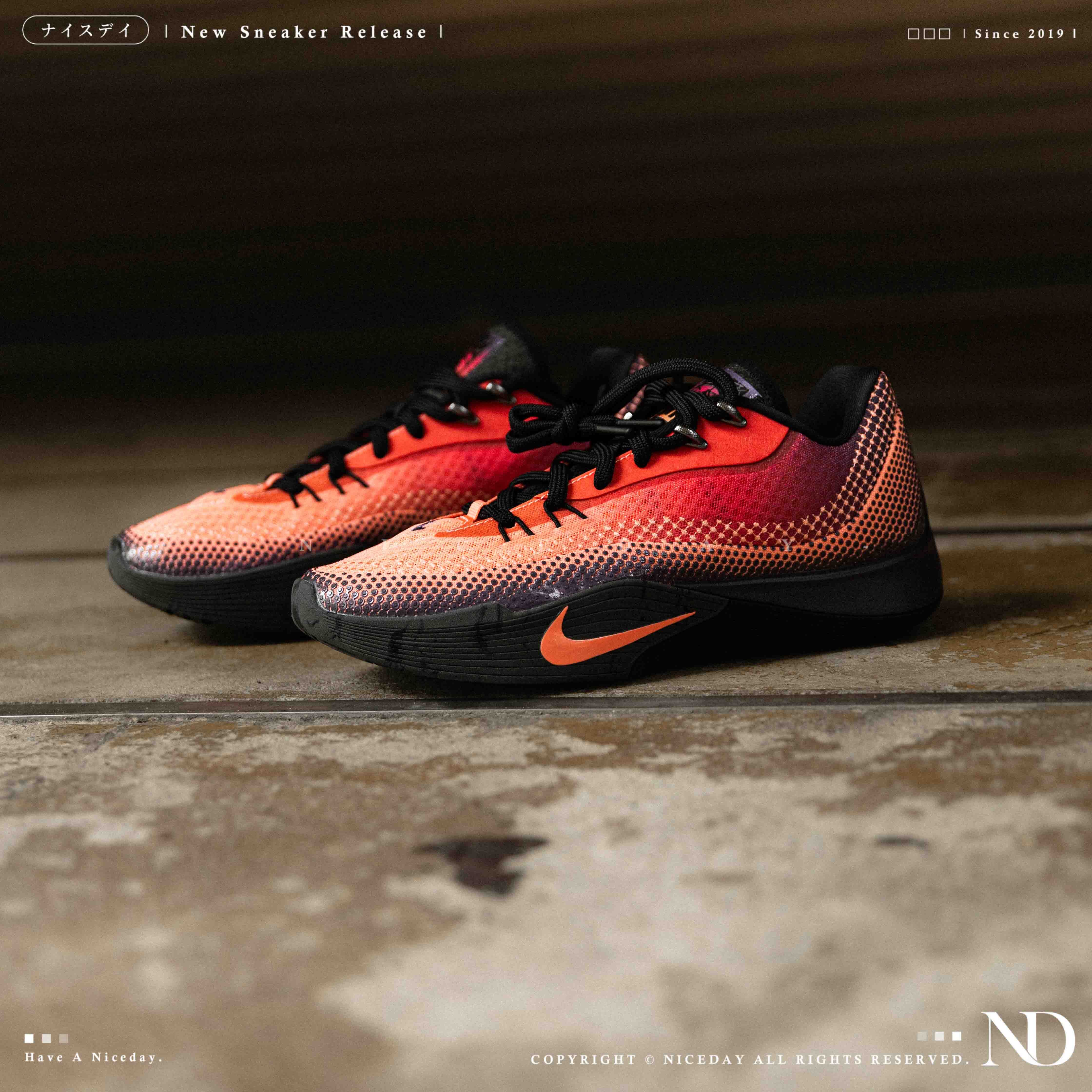 NICEDAY 現貨 NIKE S.T. Flare EP Black Crimson 氣焰 黑紅 紅黑 漸層 籃球鞋 實戰鞋 HF0232-600