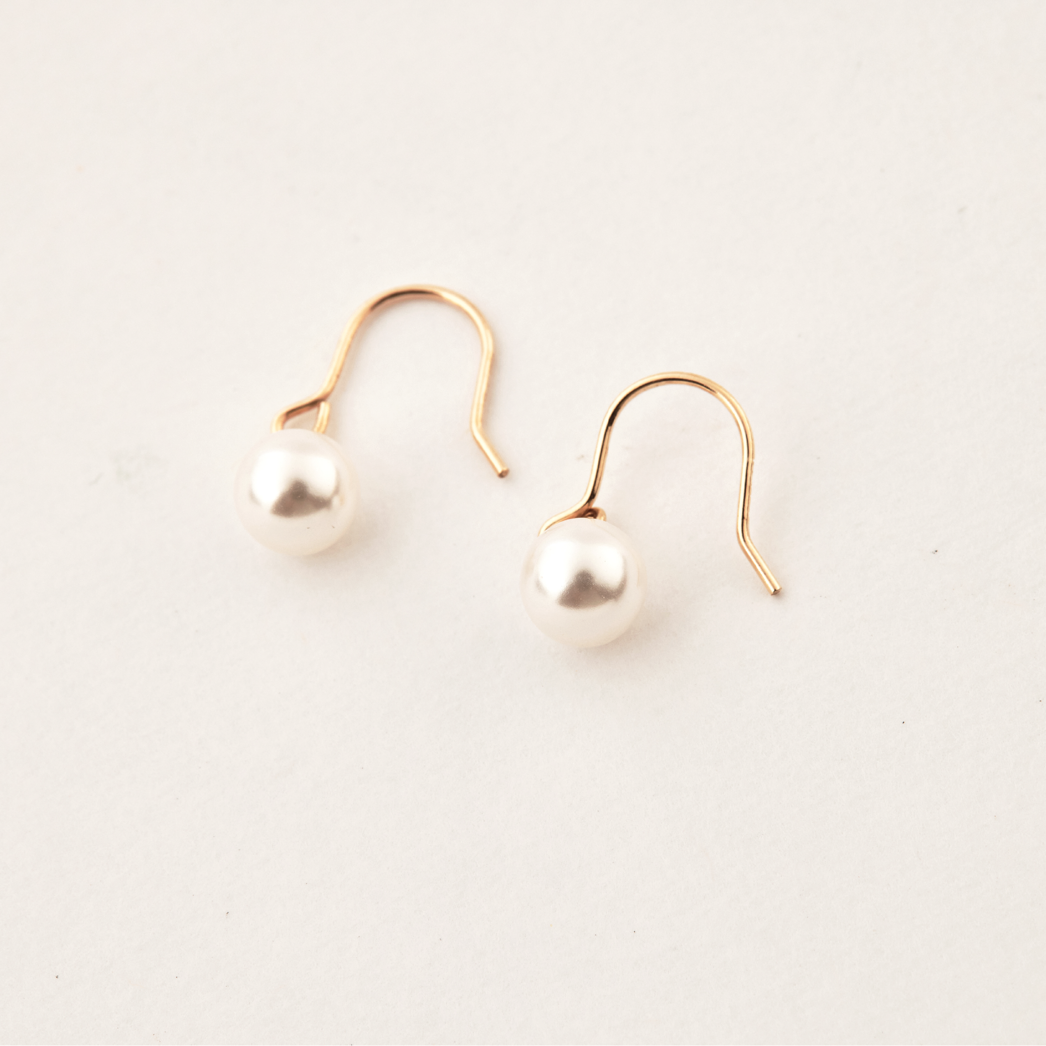 E2245  | 14kgf奧地利人工珍珠耳環