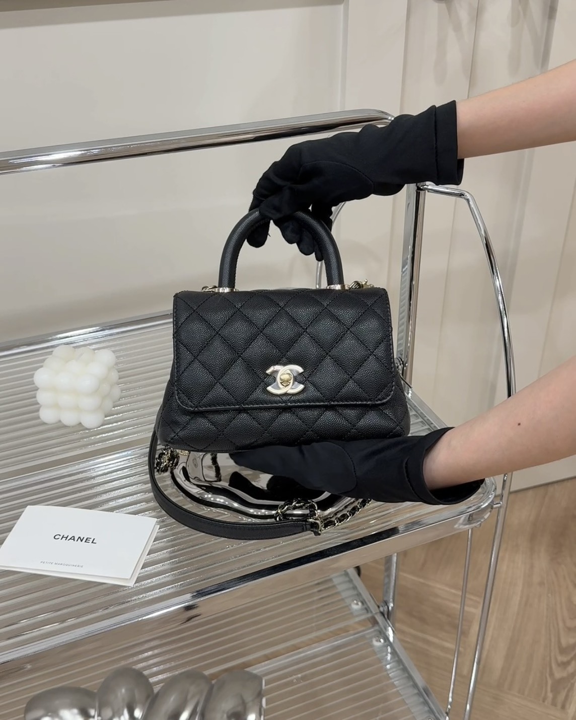 CHANEL｜MINI COCO HANDLE 黑色