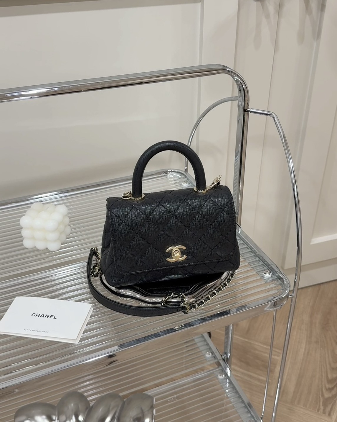 CHANEL｜MINI COCO HANDLE 黑色